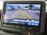車庫入れ・駐車を安心サポート!バックカメラ装備です。