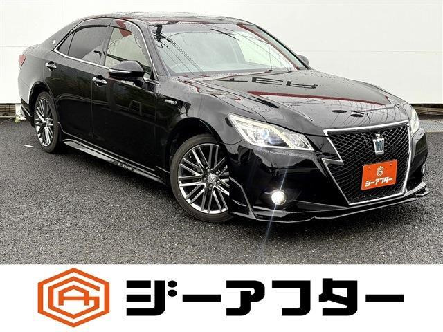 クラウンアスリート ハイブリッド 2.5 S TRDエアロ サンルーフ 純正ナビ フルセ