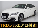 ★トヨタ クラウンHV 2.5RSアドバンス★★禁煙車★黒革シート★TRDフルエアロ★★エアシート★BSM★HUD★セーフティS★★LTA★シートヒーター★プリクラッシュ★★レーダークルーズ★クリアランスソナー★
