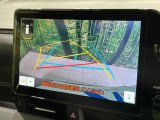 【バックカメラ】駐車時に後方がリアルタイム映像で確認できます。大型商業施設や立体駐車場での駐車時や、夜間のバック時に大活躍!運転スキルに関わらず、今や必須となった装備のひとつです!