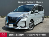 令和3年式の日産セレナe-POWERハイウェイスターV。室内広々でご家族でのお出かけなどに便利な3列ミニバンです
