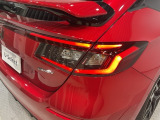 視認性がいいテールランプ。後続車にも存在をアピール。