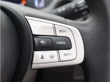 ◆アダプティブクルーズコントロール◆予め設定した車速内でクルマが自動的に加減速。前走車との適切な車間距離を維持しながら追従走行します。【LKAS】車線維持支援システムでステアリング操作を支援。