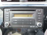 FM・AM・CDデッキ付きです。