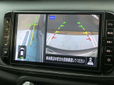 ボタン操作で、狭い道でのすれ違い時などに便利な「サイドブラインドモニター」に早変り☆