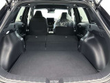 もっと荷物を載せたいときは、リアシートを倒して、このようにアレンジできます!