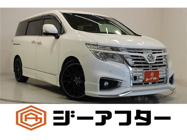 エルグランド 3.5 350ハイウェイスター 後席モニター 禁煙車 純正8インチナビ