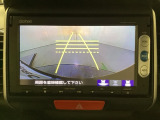 バックでの車庫入れも安心です! リアカメラが付いているバックモニター付のナビを装備しております。操作線もついており距離感も画面から確認できます。