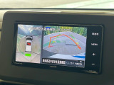 【アラウンドビューモニター】専用のカメラにより、上から見下ろしたような視点で360度クルマの周囲を確認することができます☆死角部分も確認しやすく、狭い場所での切り返しや駐車もスムーズに行えます。