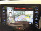 【パノラミックビューモニター】専用のカメラにより、上から見下ろしたような視点で360度クルマの周囲を確認することができます☆死角部分も確認しやすく、狭い場所での切り返しや駐車もスムーズに行えます。