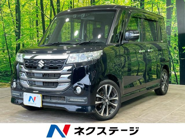 スペーシアカスタム Zターボ デュアルカメラブレーキサポート 4WD