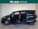 両側パワースライドドア付きだから、狭い駐車スペースなどでの 乗り降りラクラク!小さなお子さまのいるご家庭には嬉しい装備。