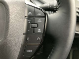 前方の車との車間を設定し、スピードを上げたり緩めたりを自動で行ってくれる追尾式の「レーダークルーズ」。上級装備の一つです!高級車にしかつかない嬉しい機能です。
