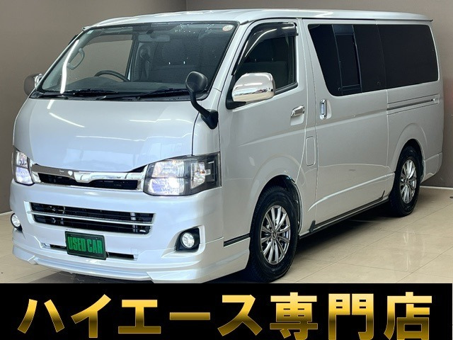 ハイエースバン 3.0 スーパーGL ロング ディーゼル 4WD バッドフェイス フロントエアロ