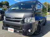 20年式ハイエースバンロングワイドスーパーGL 4WD 両側スライドドア ベッドキット付き