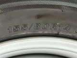 タイヤサイズは【155/80R14】