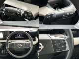 ステアリングスイッチでオーディオ操作が手元でできるので、ハンドルから手を離さずに運転できます。