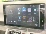 【ディスプレイオーディオ】お手持ちのスマートフォンとの連携で、ナビや音楽再生など各種アプリを使用可能。スマホに近い感覚でお使いいただけます♪