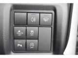 車両の各調整・OFFスイッチ等が操作しやすい位置にございます