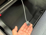 オーディオと接続するUSBケーブル付属