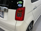 視認性がいいテールランプ。後続車にも存在をアピール。