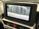 【バックカメラ】駐車時に後方がリアルタイム映像で確認できます。大型商業施設や立体駐車場での駐車時や、夜間のバック時に大活躍!運転スキルに関わらず、今や必須となった装備のひとつです!
