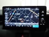 ホンダ純正ナビなのでダッシュボードにスッキリと収まっています。土地勘の無い所でも道に迷わず安心ですね!