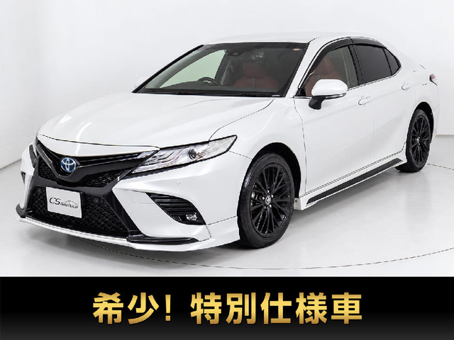 カムリ 2.5 WS ブラック エディション TRDフルエアロ BSM 専用赤本革