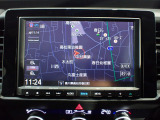 ホンダ純正ナビなのでダッシュボードにスッキリと収まっています。土地勘の無い所でも道に迷わず安心ですね!