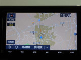 ナビゲーション付き。タッチパネル式で使いやすく、お出かけもラクラクです。