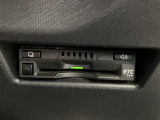 ETC車載器付きです。高速道路の料金所もスムーズに通過できます。