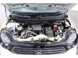 Hondaの技術が詰まったエンジンルーム☆☆☆エンジンルーム室内ともにルームクリーニング済みで清潔です◎快適なドライブをお楽しみください♪♪
