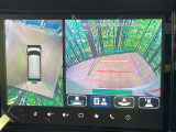 【全方位モニター用カメラ】専用のカメラにより、上から見下ろしたような視点で360度クルマの周囲を確認することができます☆死角部分も確認しやすく、狭い場所での切り返しや駐車もスムーズに行えます。
