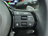 ◆アダプティブクルーズコントロール◆予め設定した車速内でクルマが自動的に加減速。前走車との適切な車間距離を維持しながら追従走行します。【LKAS】車線維持支援システムでステアリング操作を支援。