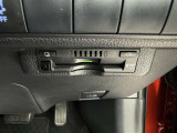 ETC車載器付きです。高速道路の料金所もスムーズに通過できます。