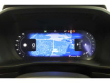 12.3インチの液晶スピードメーターには、精細な「地図」を表示可能です。視線を変えることなく、ナビが確認できます。