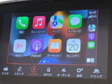 ●Apple Car Play:スマホとの有線接続で、ナビ・オーディオ再生などスマホのアプリ機能が画面でも使える便利機能です!