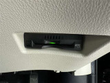 ETC車載器付きです。高速道路の料金所もスムーズに通過できます。