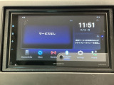 社外ディスプレイオーディオがついております!Bluetooth接続、ミュージックプレーヤー接続可能です。