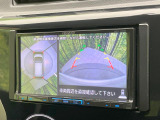 【アラウンドビューモニター】専用のカメラにより、上から見下ろしたような視点で360度クルマの周囲を確認することができます☆死角部分も確認しやすく、狭い場所での切り返しや駐車もスムーズに行えます。