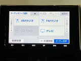 フルセグテレビが装備されています。