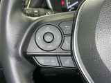 ステアリングスイッチ装備!運転しながら手元でオーディオの操作などができます。