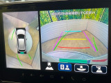 【全方位モニター用カメラ】専用のカメラにより、上から見下ろしたような視点で360度クルマの周囲を確認することができます☆死角部分も確認しやすく、狭い場所での切り返しや駐車もスムーズに行えます。
