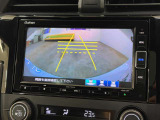 バックカメラの画像です。車庫入れの安心感がアップしますね☆
