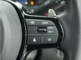 ◆アダプティブクルーズコントロール◆予め設定した車速内でクルマが自動的に加減速。前走車との適切な車間距離を維持しながら追従走行します。【LKAS】車線維持支援システムでステアリング操作を支援。