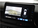 ◆リアワイドカメラシステム◆3種類の表示で後方確認をサポート♪セレクトレバーを「R」の位置に入れるとカメラ画像に切り替え。ノーマルビューでは従来のリアカメラと同様の標準的なビューで表示します!
