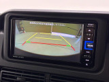 駐車時に便利なバックカメラ付き!苦手なバック駐車も自信が持てますね♪