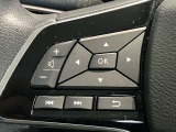 ステアリングスイッチ搭載!ハンドルひとつで手を離さなくても運転中視線をそらさなくても操作が出来て便利です♪