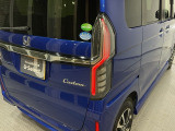 視認性がいいテールランプ。後続車にも存在をアピール。