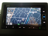 ホンダ純正ナビなのでダッシュボードにスッキリと収まっています。土地勘の無い所でも道に迷わず安心ですね!